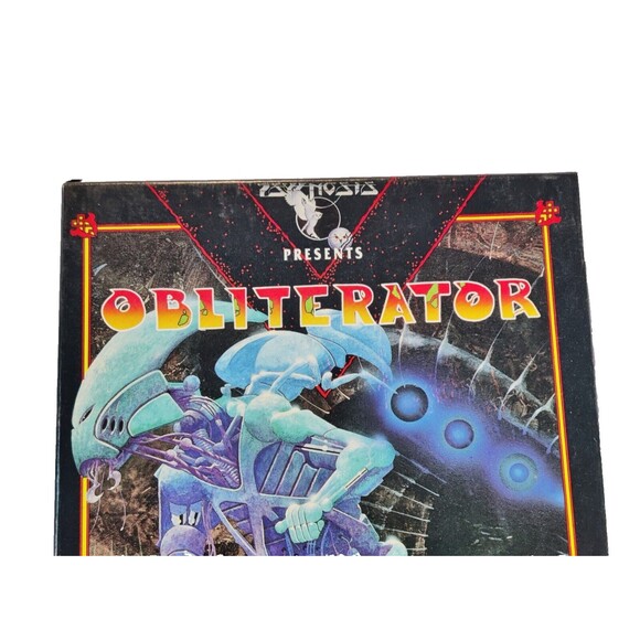 Obliterator PC 1989 Psygnosis Shooter Video Game Floppy Virgin Melbourne House - Picture 3 of 11